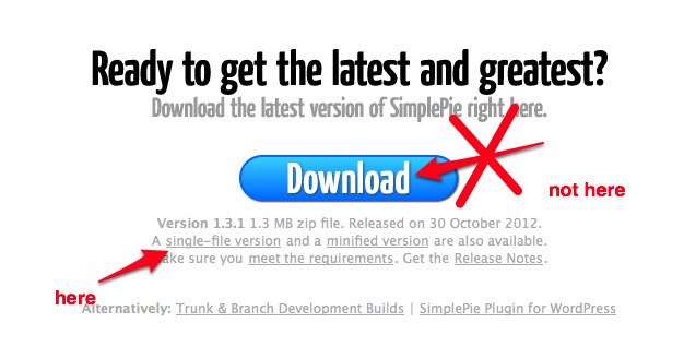 SimplePie_ Downloads