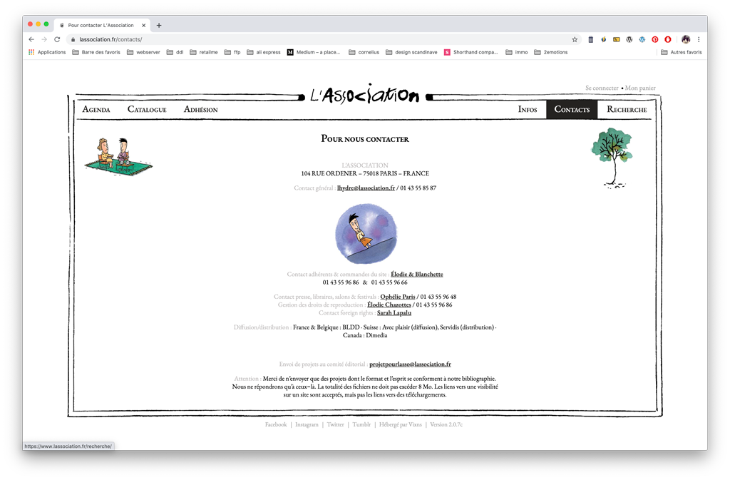 L'Association - contact