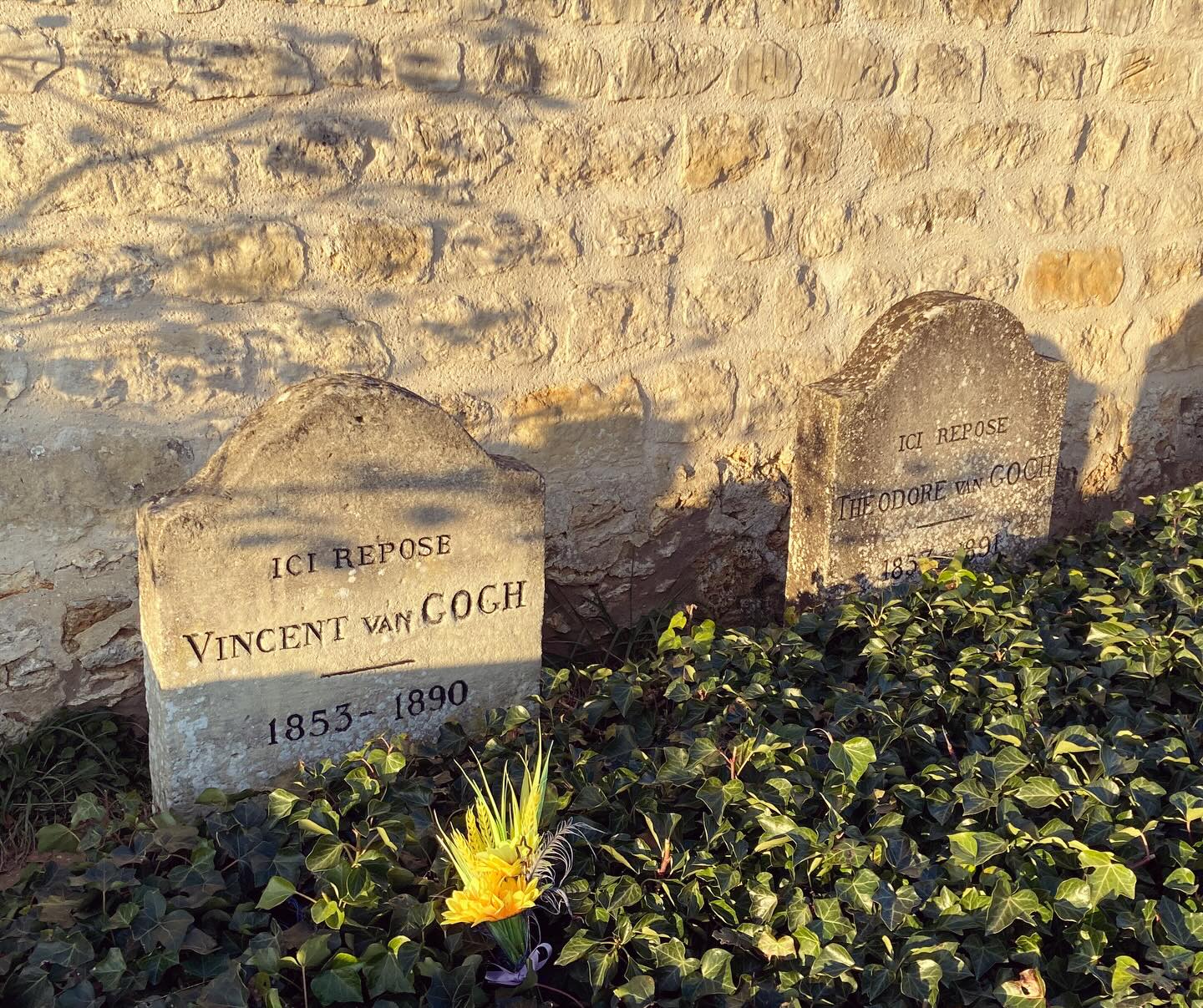 Auvers-sur-Oise tombeau de Vincent Van Gogh